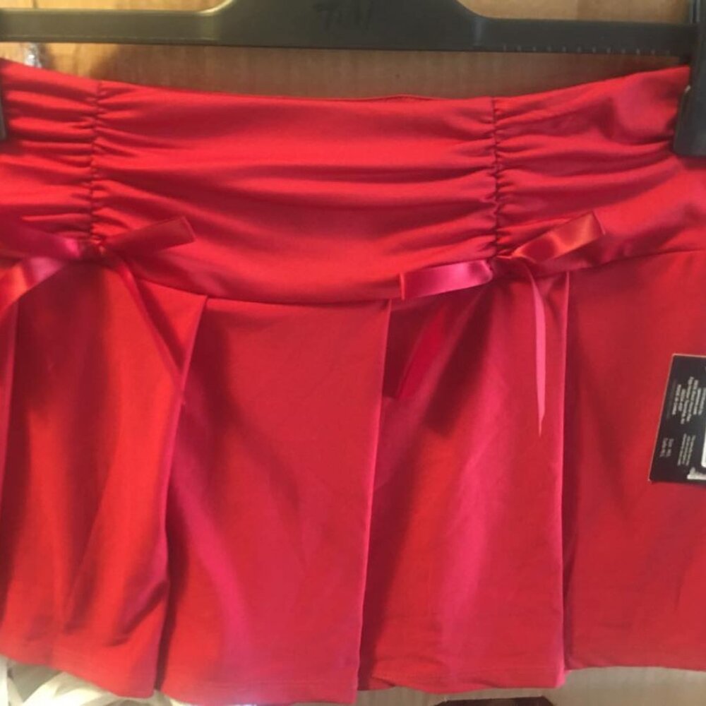 SPENCERS BODY RAGE BOW MINI SKIRT SIZE Small/Medium